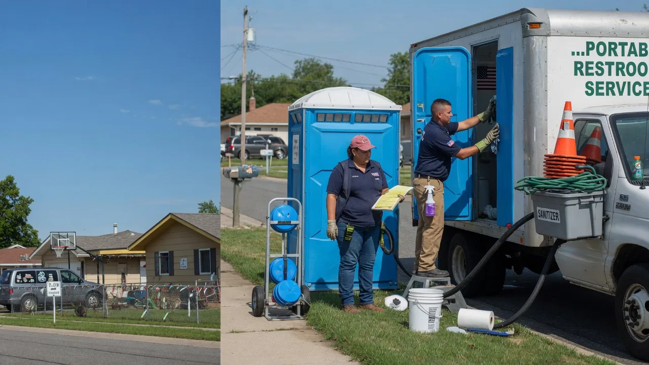 Portable Toilet Rental in Kearney, MO near me